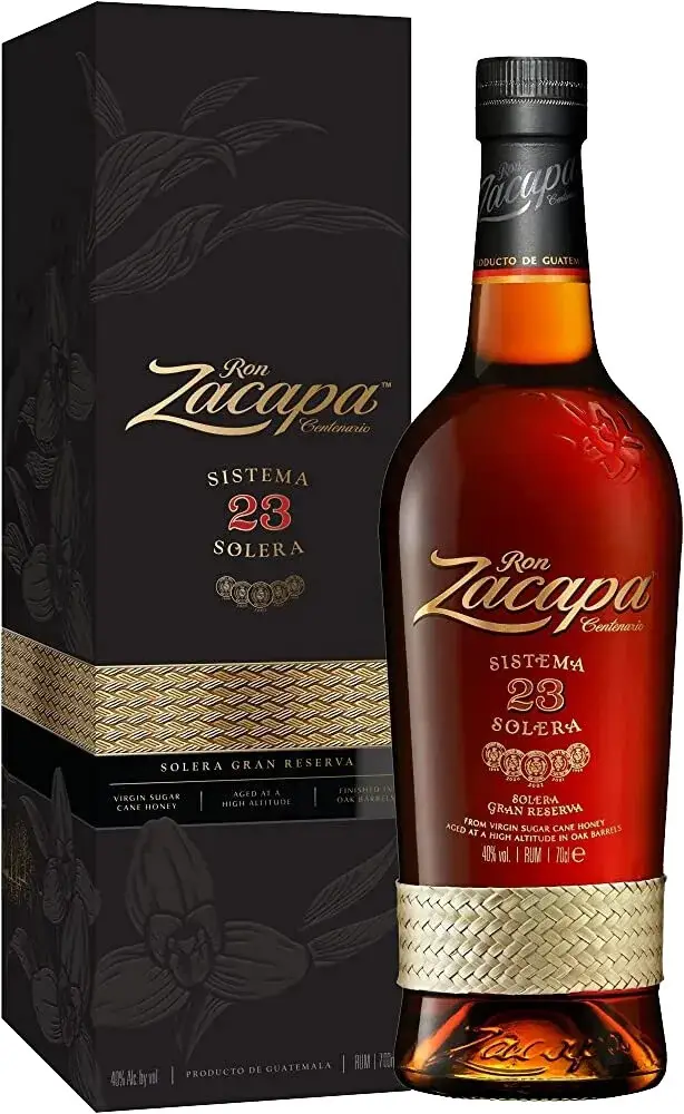 Ром Zacapa Centenario Solera Gran Reserva 23 0.7 л в подарочной упаковке