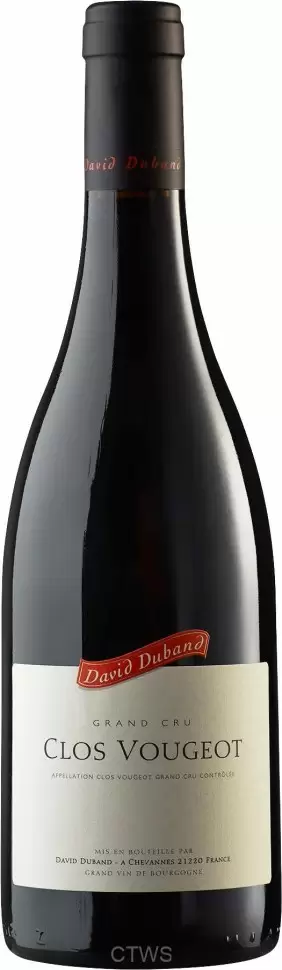 Вино David Duband Clos Vougeot Grand Cru 2022 г. 0.75 л