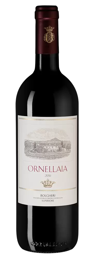 Вино Ornellaia 2016 г. 0.75 л