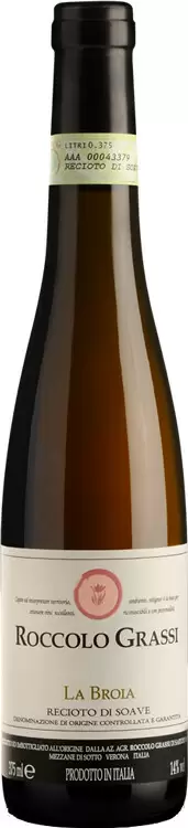 Вино Recioto di Soave Roccolo Grassi 2016 г. 0.375 л