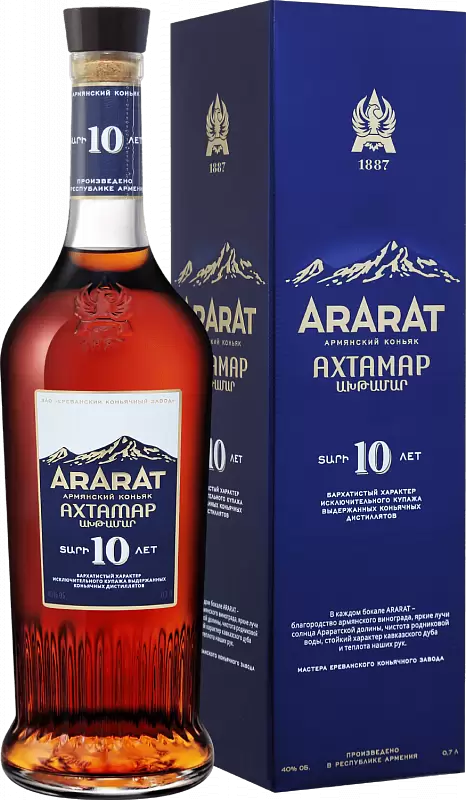 Коньяк Арарат Ахтамар 10 Лет 0.5 л Gift Box
