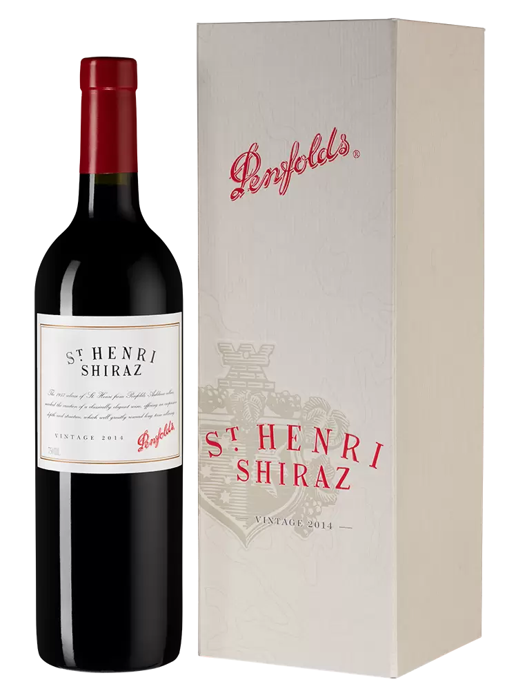 Вино Penfolds St Henri Shiraz 2014 г. 0.75 л Gift Box
