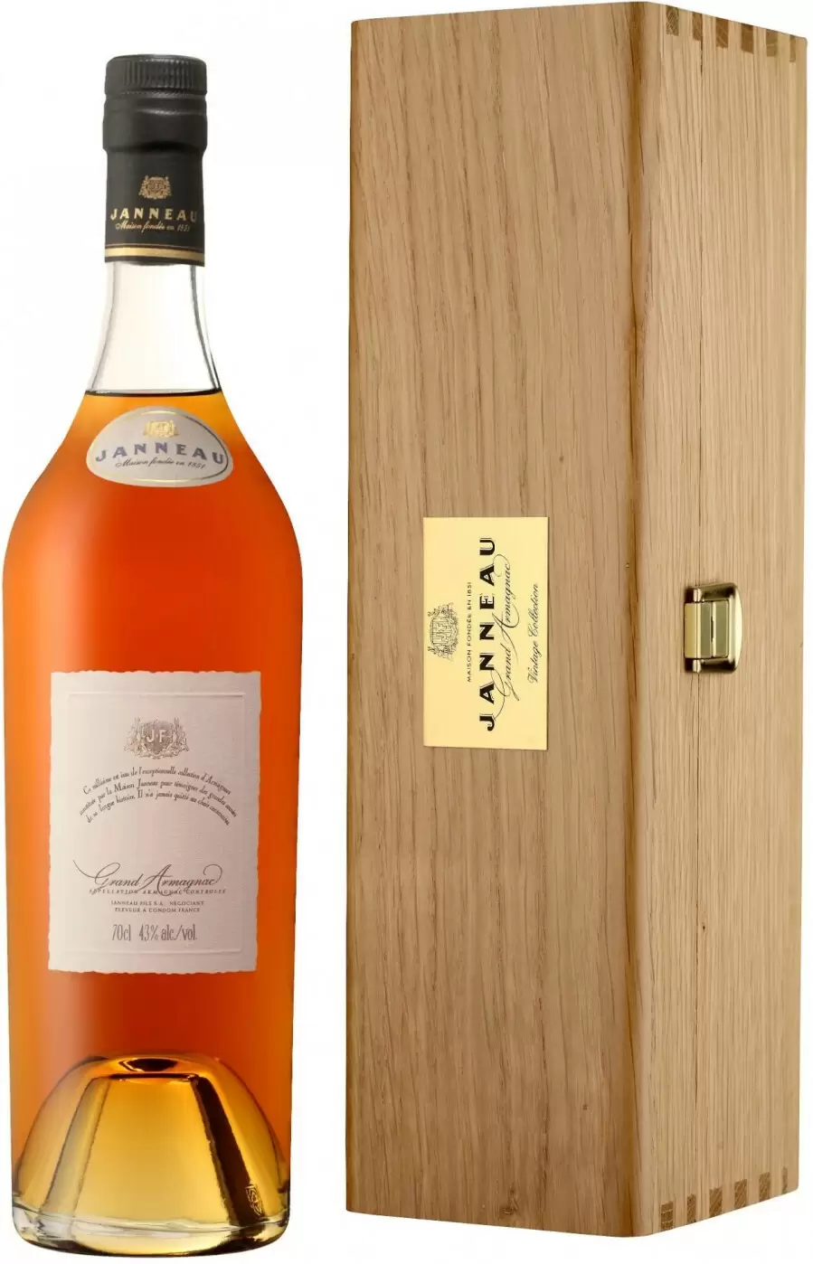 Арманьяк Janneau Vintage Collection 1984 г. 0.7 л Gift Box