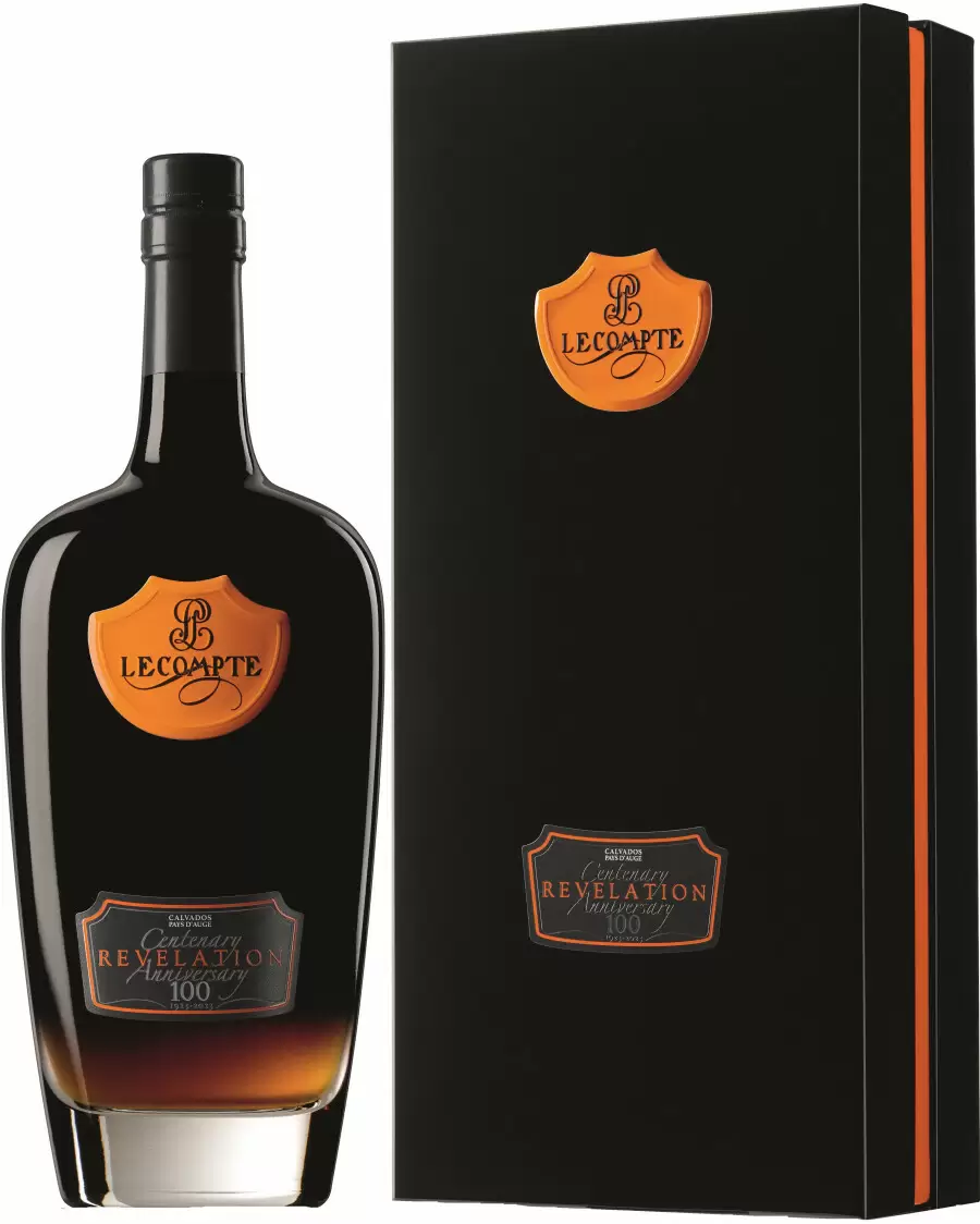 Кальвадос Lecompte Revelation Pays d'Auge Vintage AOC 0.7 л Gift Box