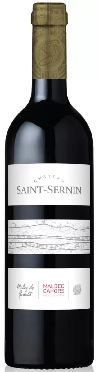 Вино Chateau Saint-Sernin Cahors Malbec de Galets 0.75 л