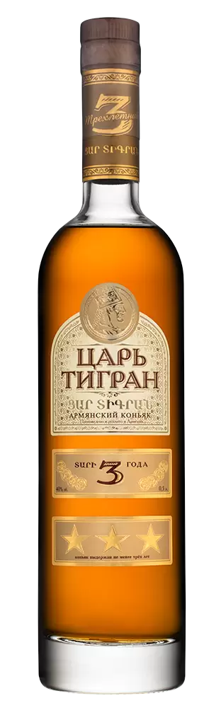 Бренди Царь Тигран 3 года 0.5 л