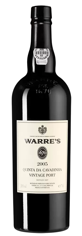 Портвейн Warre's Quinta da Cavadinha Vintage Port 2005 г. 0.75 л