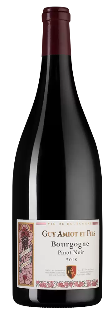 Вино Bourgogne Pinot Noir Domaine Amiot Guy et Fils 1.5 л