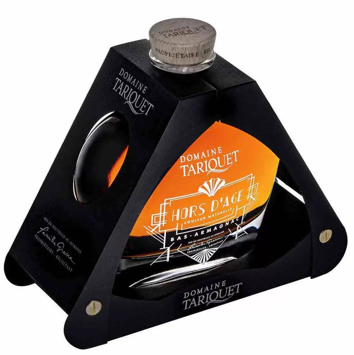Арманьяк Domaine Tariquet Hors d'Age Carafe Art Deco Bas-Armagnac AOC 0.7 л в подарочной упаковке