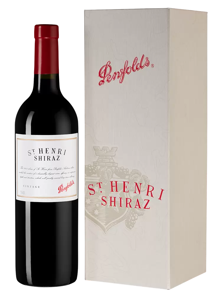 Вино Penfolds St Henri Shiraz 2017 г. 0.75 л Gift Box