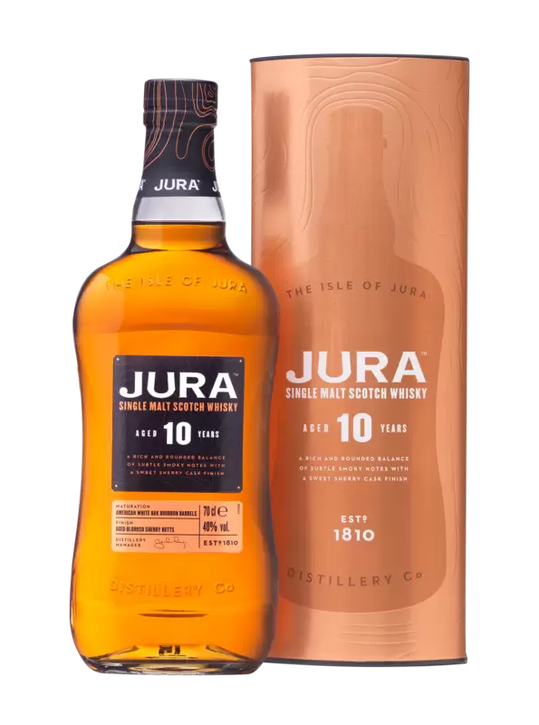 Виски Jura 10 Years Old 0.7 л Gift Box