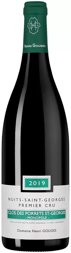 Вино Nuits-Saint-Georges Premier Cru Clos des Porrets Saint-Georges 2019 г. 0.75 л