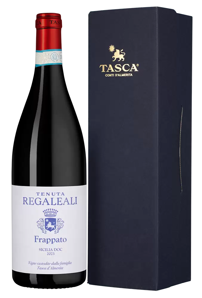 Вино Tenuta Regaleali Frappato Tasca d'Almerita 0.75 л в подарочной упаковке