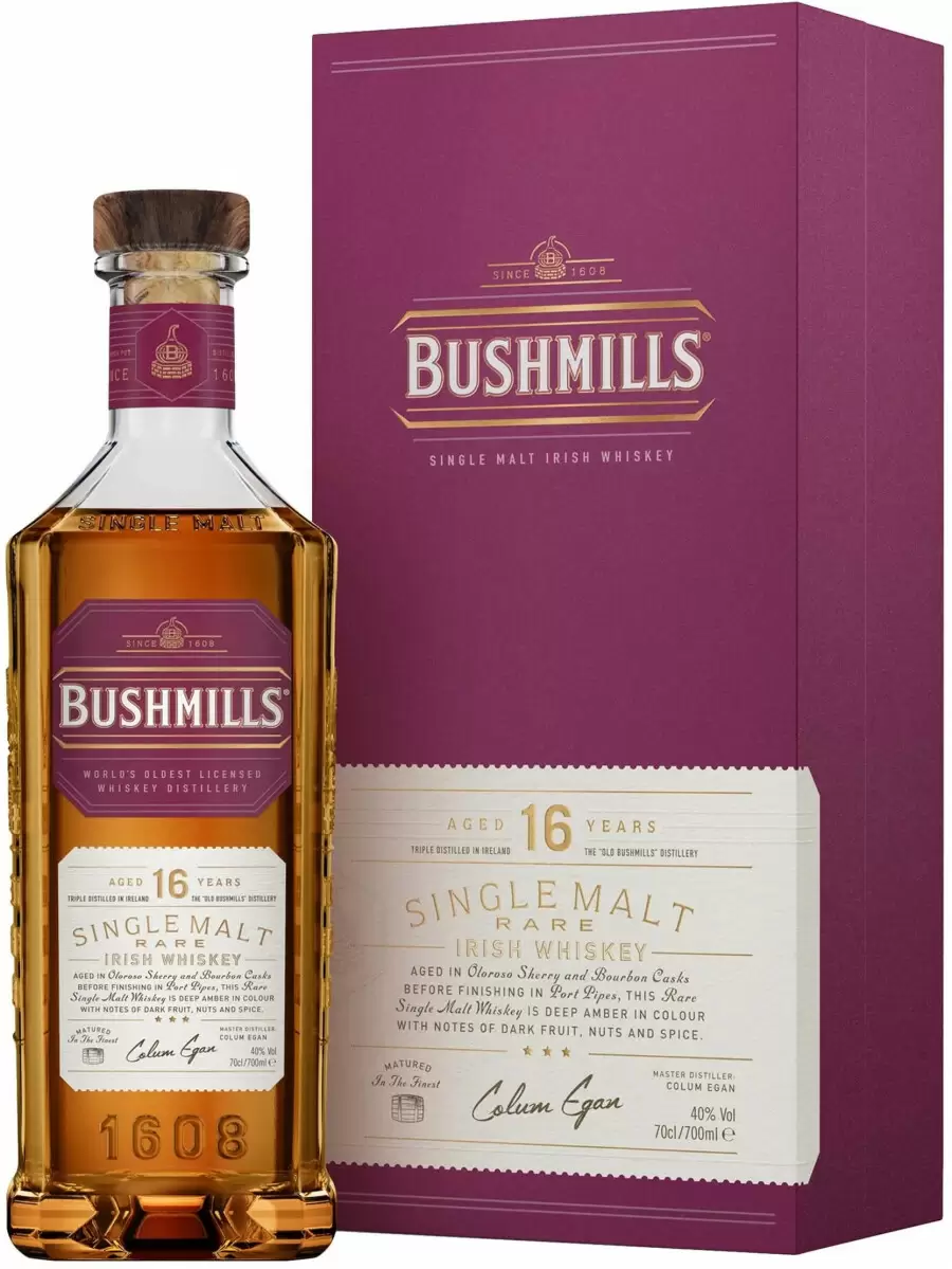 Виски Bushmills 16 Years Old 0.7 л Gift Box