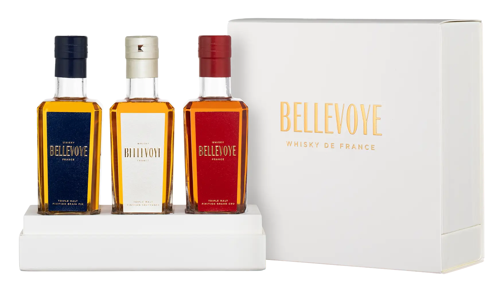 Виски Bellevoye Discovery 0.2 л в подарочной упаковке