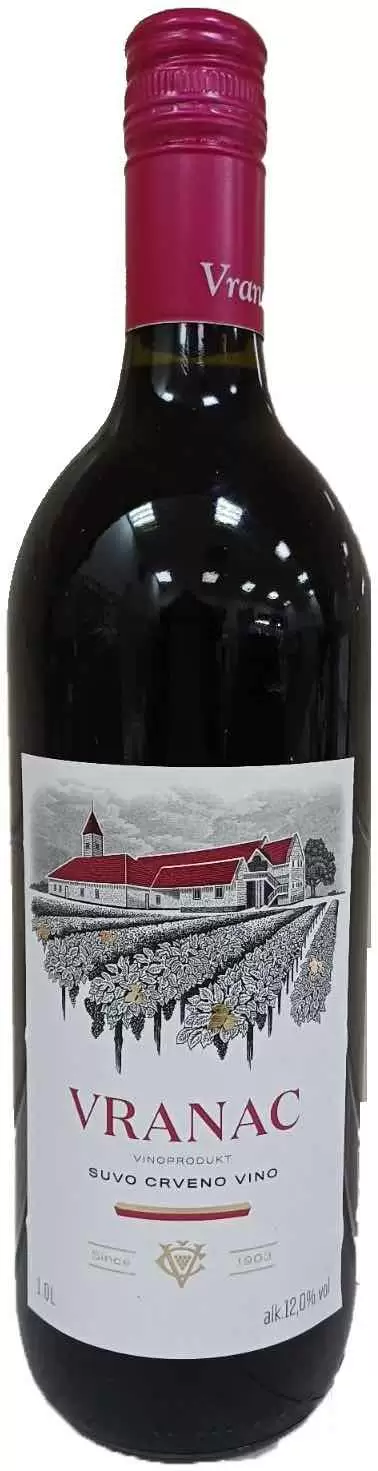 Вино Vranac Coka Vinarija 1 л