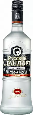 Водка Русский Стандарт Оригинальная 0.7 л