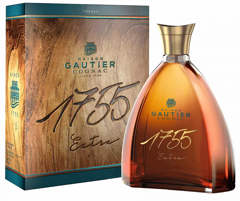 Коньяк Maison Gautier 1755 Extra XO 0.7 л Gift Box