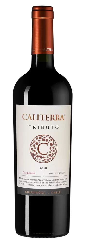 Вино Carmenere Tributo 2018 г. 0.75 л