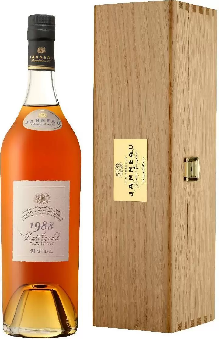 Арманьяк Janneau Vintage Collection 1988 г. 0.7 л Gift Box