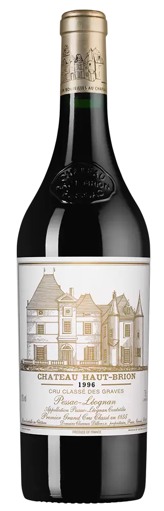 Вино Chateau Haut-Brion Premier Grand Cru Classe Pessac-Leognan АОС 1996 г. 0.75 л