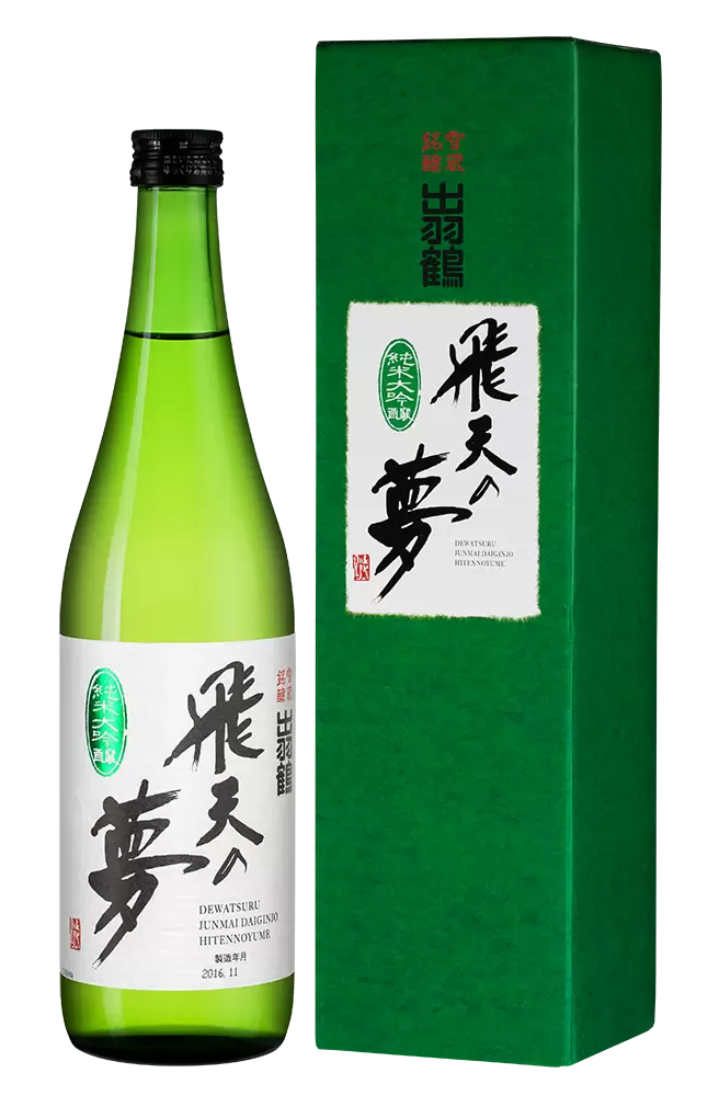 Саке Dewatsuru Junmai Daiginjo Hiten no Yume 0.72 л Gift Box