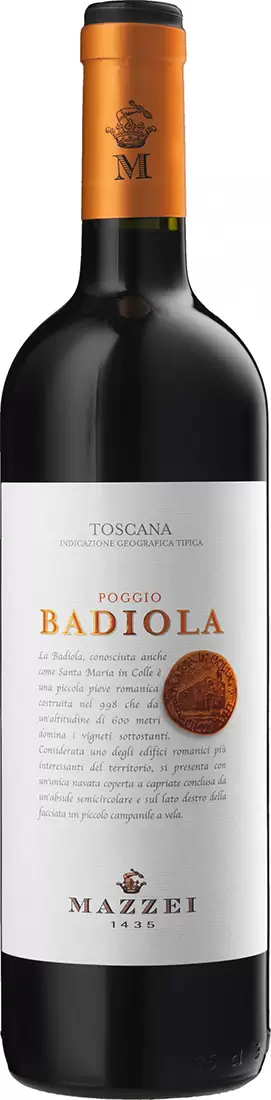 Вино Toscana IGT Poggio Badiola 2018 г. 0.75 л