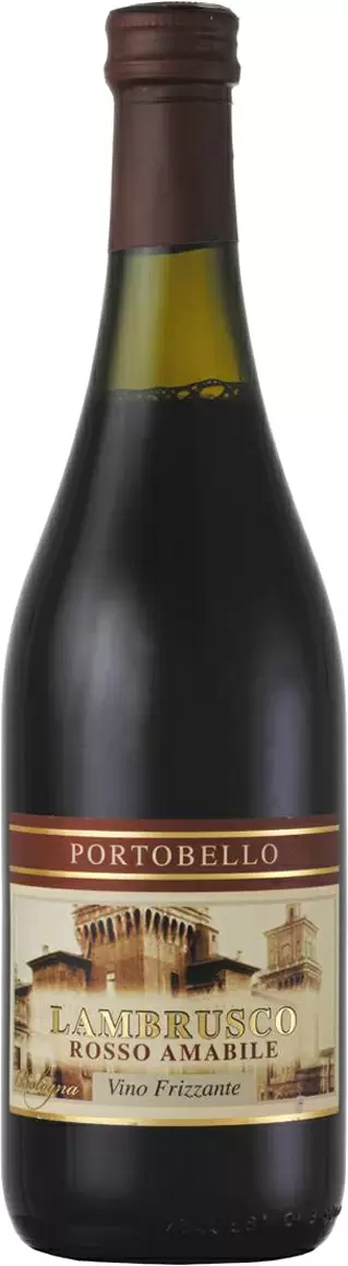 Игристое вино Portobello Lambrusco Rosso Emilia 0.75 л