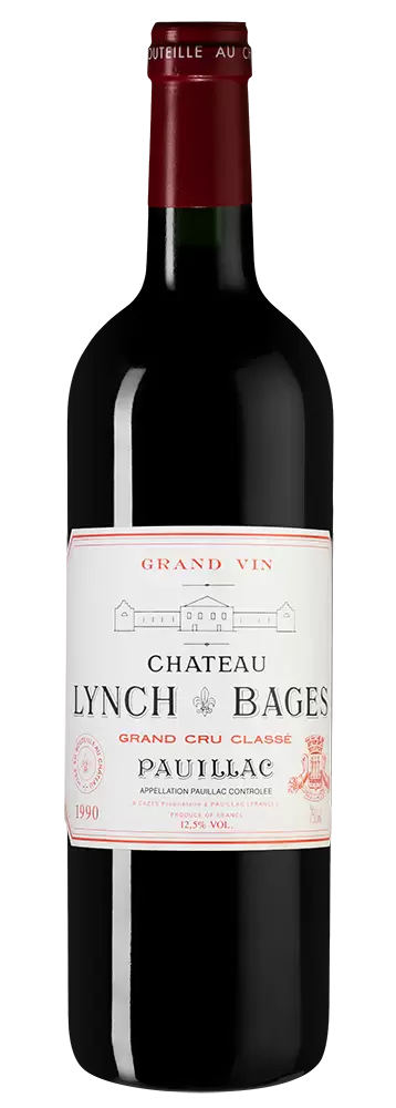 Вино Chateau Lynch-Bages 1990 г. 0.75 л