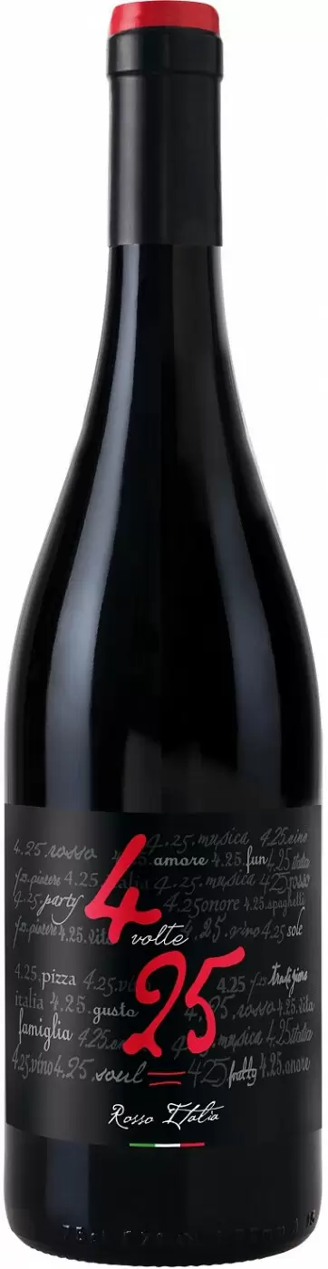 Вино Piccini 4 Volte 25 Rosso 0.75 л