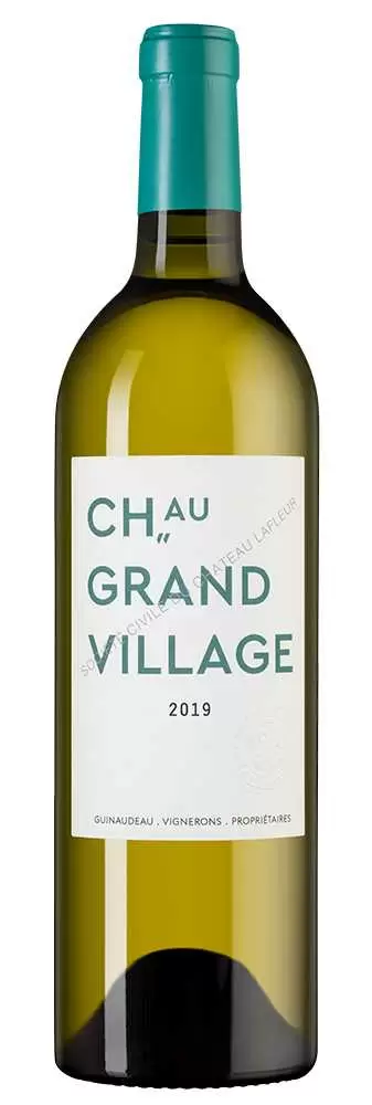 Вино Chateau Grand Village Blanc 2019 г. 0.75 л