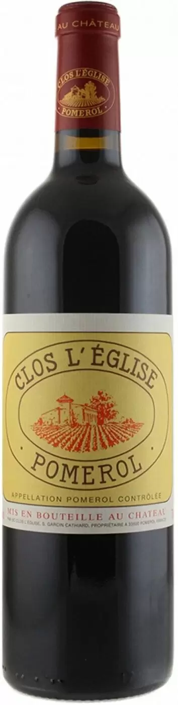 Вино Clos l'Eglise Pomerol AOC 0.75 л