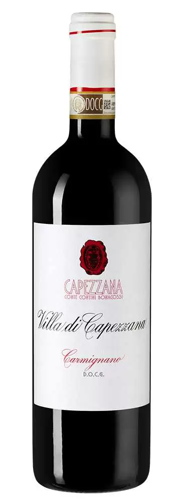 Вино Villa di Capezzana Carmignano 2018 г. 0.75 л