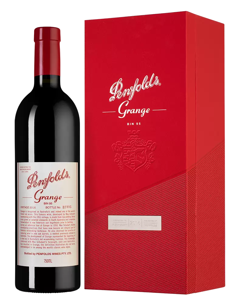 Вино Penfolds Grange 2016 г. 0.75 л Gift Box