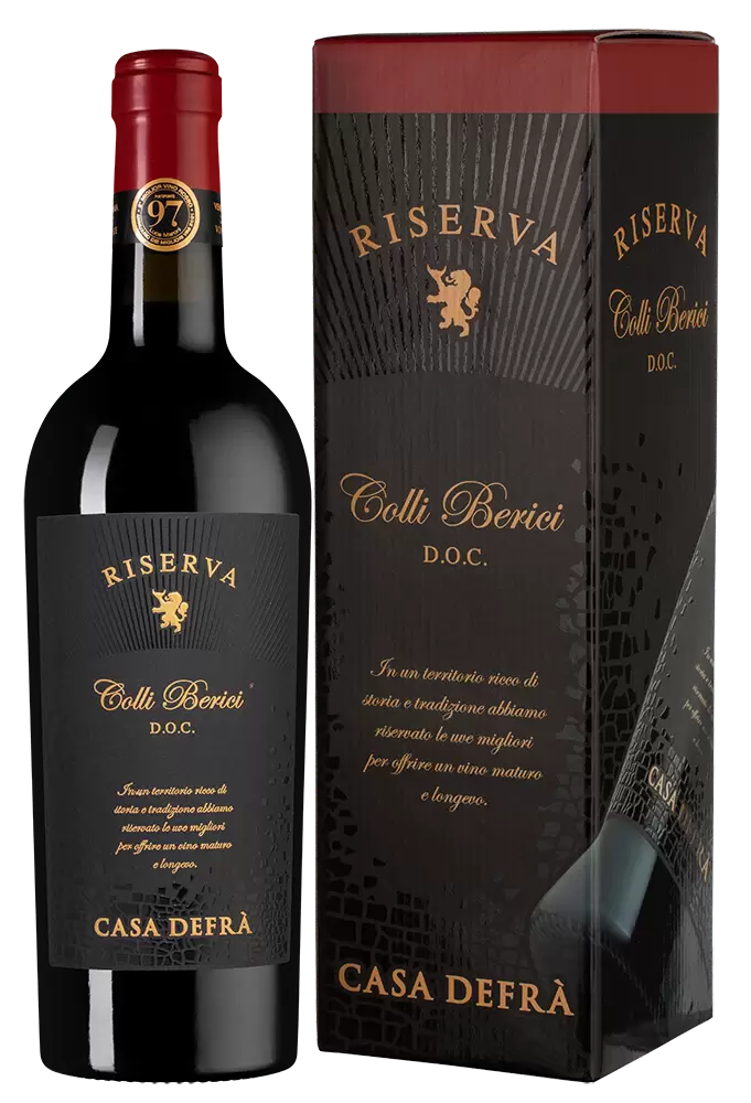 Вино Casa Defra Colli Berici Riserva 0.75 л Gift Box