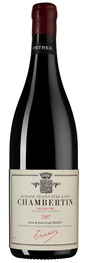 Вино Chambertin Grand Cru Domaine Trapet Pere et Fils 2007 г. 0.75 л