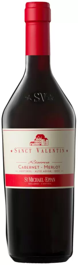 Вино San Michele-Appiano Sanct Valentin Cabernet-Merlot Riserva Alto Adige DOC 0.75 л