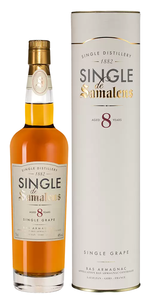 Арманьяк Single de Samalens 8 Years Old 0.7 л Gift Box