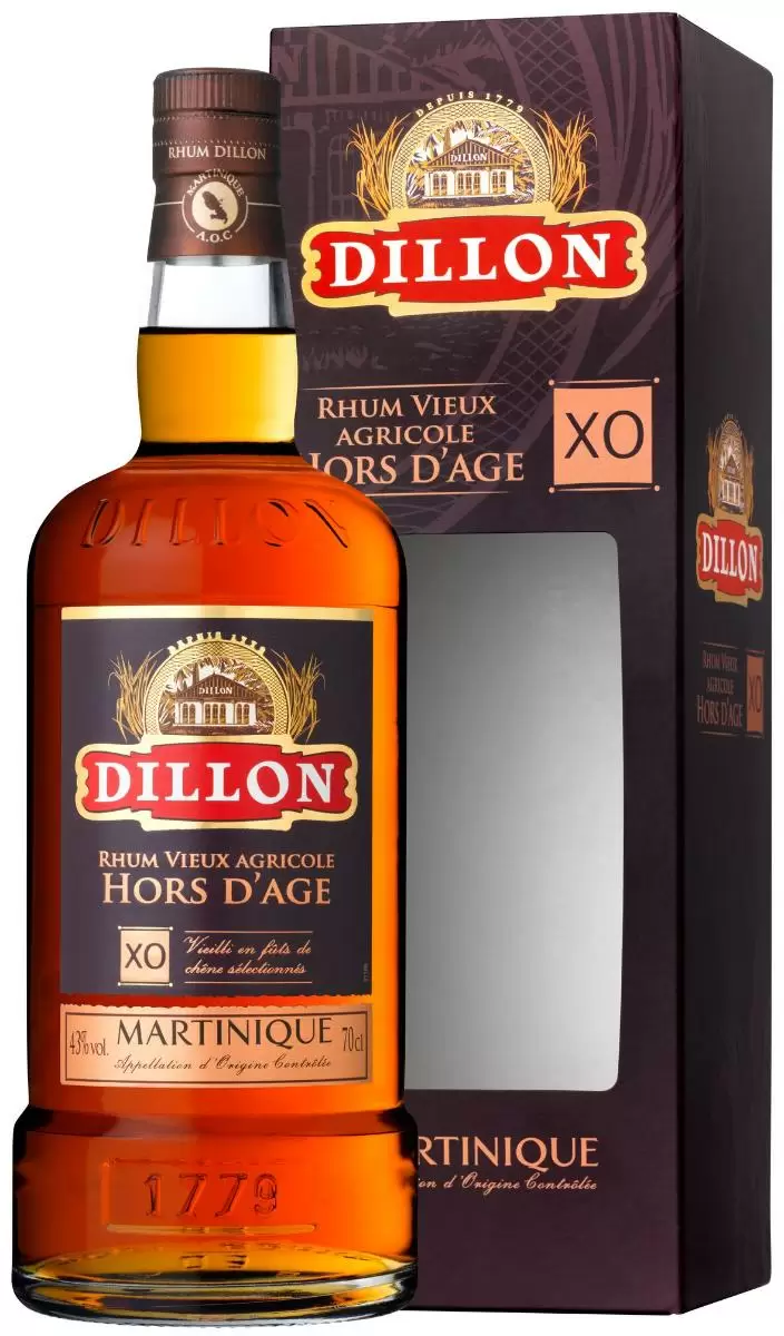 Ром Dillon Agricole Hors d'Age XO Martinique 0.7 л Gift Box