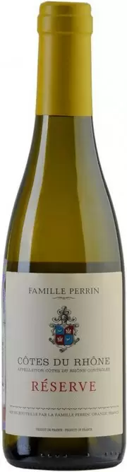 Вино Cotes du Rhone Blanc Reserve Famille Perrin 0.375 л