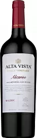 Вино Alta Vista Single Vineyard Alizarine Malbec 2018 г. 0.75 л