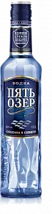Водка Пять Озер 0.5 л