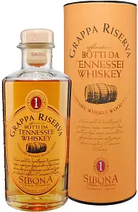 Граппа Sibona Riserva Tennessy Whiskey Wood Finish 0.5 л Gift Box