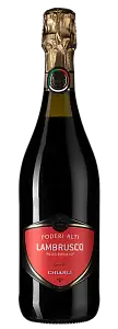 Красное Полусладкое Шипучее вино Lambrusco dell'Emilia Rosso Poderi Alti 0.75 л