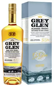 Виски Grey Glen 0.7 л Gift Box