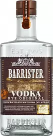 Водка Barrister Rye Original 0.5 л