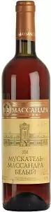 Вино Мускатель Массандра Белый 0.75 л