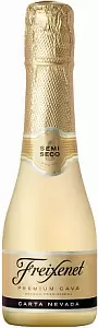 Белое Полусухое Игристое вино Freixenet Carta Nevada Cava 0.2 л