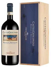 Вино Brunello di Montalcino Castelgiocondo Frescobaldi 2019 г. 1.5 л в подарочной упаковке