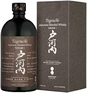 Виски Togouchi Sake Cask Finish 0.7 л Gift Box